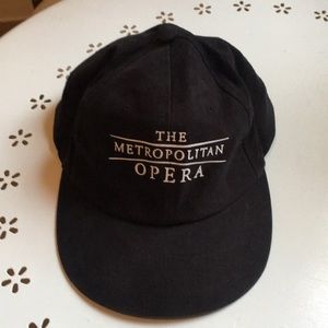Black Metropolitan Opera Cap